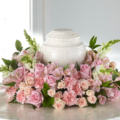 Blooms of Hope Cremation Adornment – BILLY'S WITTENBERG FLORAL, Wittenberg WI