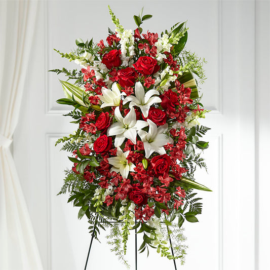 Everlasting Memory Standing Spray – BILLY'S WITTENBERG FLORAL, Wittenberg WI