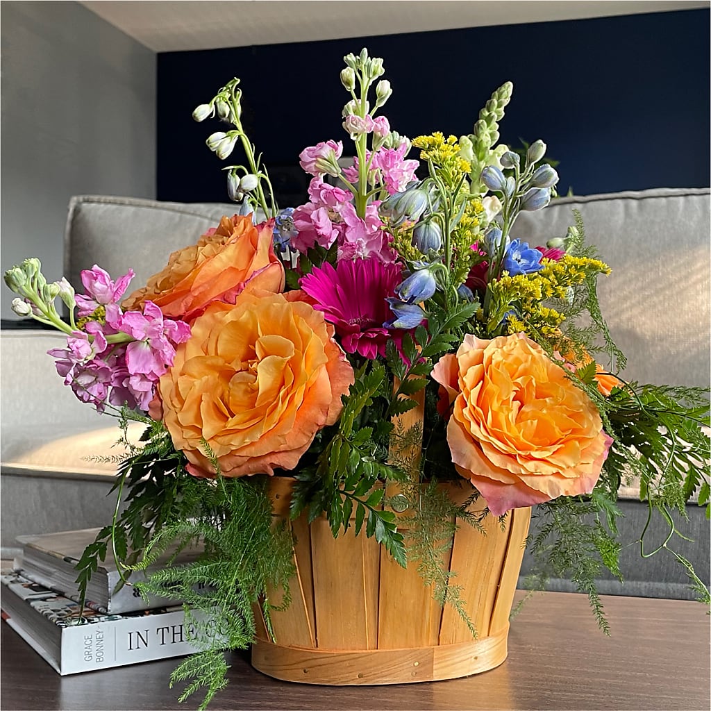 Garden of Life Basket – BILLY'S WITTENBERG FLORAL, Wittenberg WI