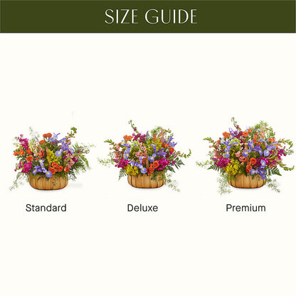 Garden of Life Basket – BILLY'S WITTENBERG FLORAL, Wittenberg WI