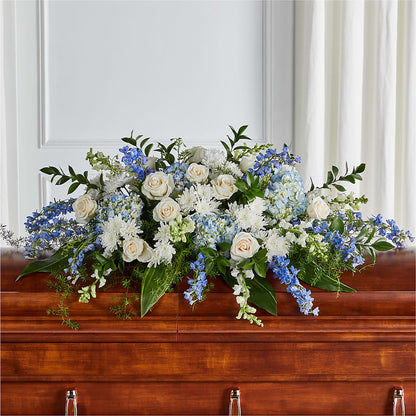 Timeless Essence Casket Spray – BILLY'S WITTENBERG FLORAL, Wittenberg WI