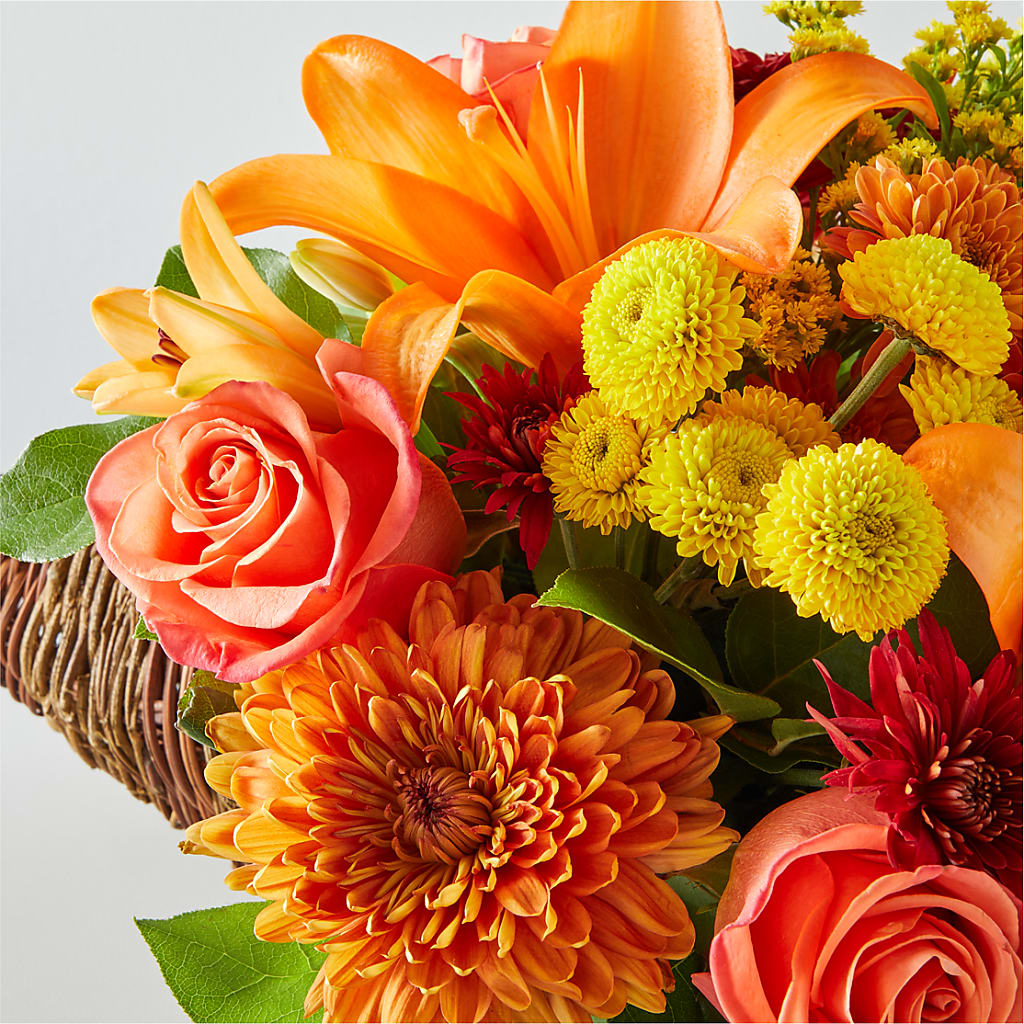 Bouquet of Blessings Cornucopia – BILLY'S WITTENBERG FLORAL, Wittenberg WI