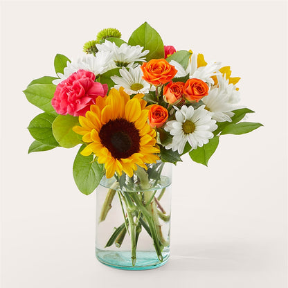 Sun-drenched Blooms Bouquet – BILLY'S WITTENBERG FLORAL, Wittenberg WI