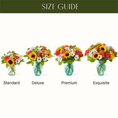 Sun-drenched Blooms Bouquet – BILLY'S WITTENBERG FLORAL, Wittenberg WI