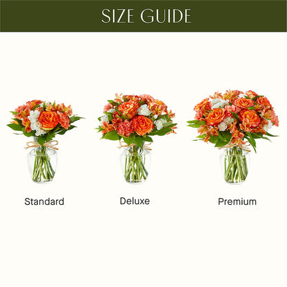 Apricot Glow Bouquet – BILLY'S WITTENBERG FLORAL, Wittenberg WI