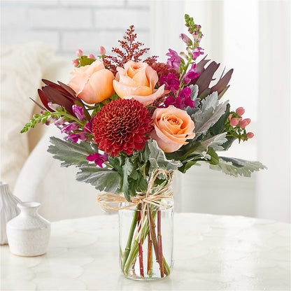 Moody Hues Bouquet – BILLY'S WITTENBERG FLORAL, Wittenberg WI
