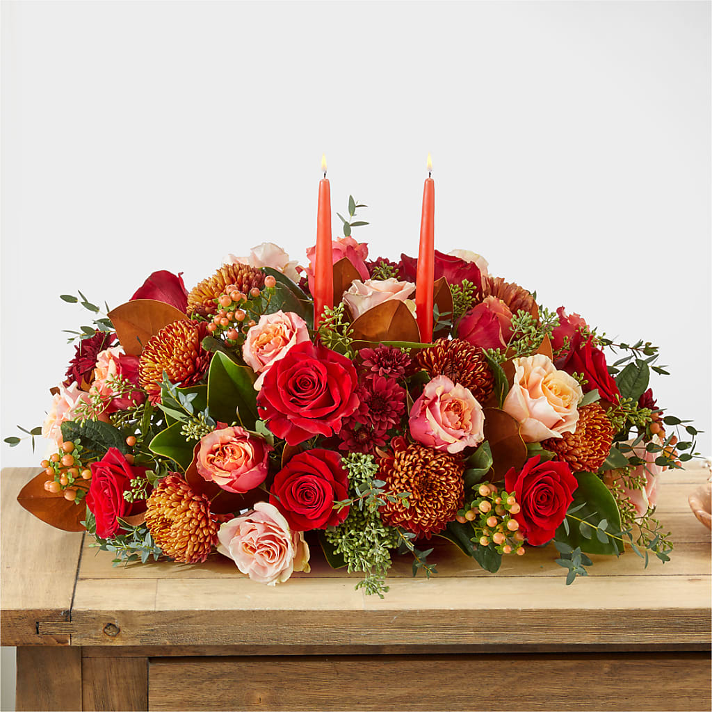 Gather Near Centerpiece – BILLY'S WITTENBERG FLORAL, Wittenberg WI