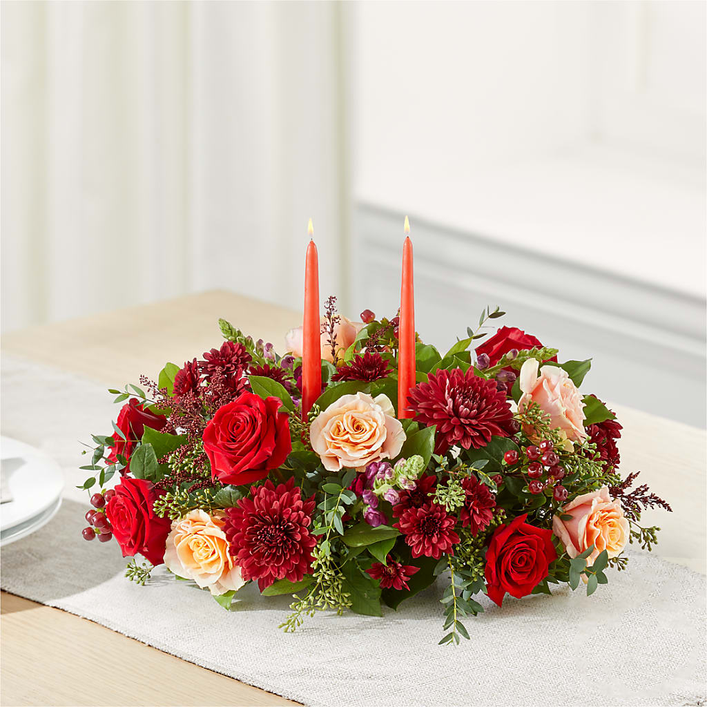 Most Thankful Centerpiece – BILLY'S WITTENBERG FLORAL, Wittenberg WI