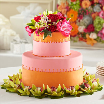 Sweet Citrus Cake Decor – BILLY'S WITTENBERG FLORAL, Wittenberg WI