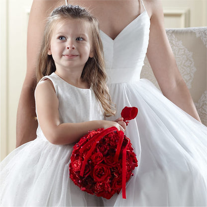 Pure at Heart Flower Girl Arrangement – BILLY'S WITTENBERG FLORAL, Wittenberg WI